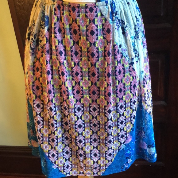 Fire los angels medium dress back cross over with keyhole/ sleeveless/lined - Picture 8 of 14